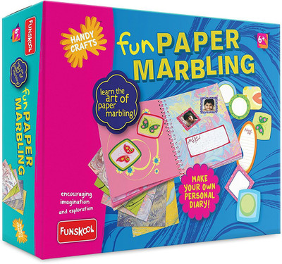 

Funskool Handycrafts PAPER MARBLLING - 2016