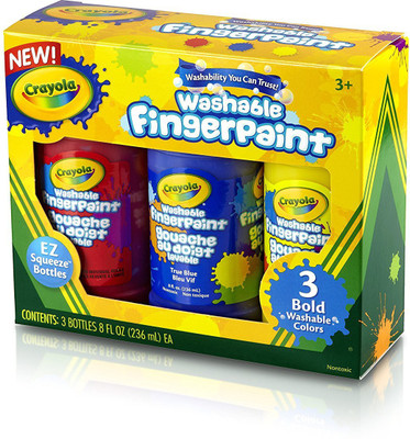 

Crayola Primary Washable Fingerpaint