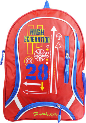 

shaina bags SHAINA908 25 L Laptop Backpack(Red)