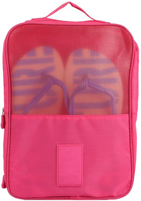 

Insasta Travelling Shoes Hand Bag Use For Picnic, Office at Arrival to Anyway-Pink (Nursery/Play School) Multipurpose Bag(Pink, 4 inch)