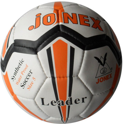 

Jonex Leader Football - Size: (Pack of 1, White, White;orange