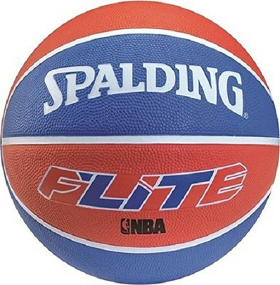 

SPALDING 1700007 Rubber Basketball - Size: (Pack of 1, Red, Red;blue