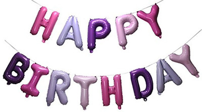 

Theme My Party Solid Birthday Decoration Balloon(Multicolor, Pack of 13)