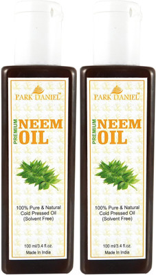 

Park Daniel Premium Neem oil combo of 2 bottles of 100 ml (200 ml) Hair Oil(200 ml)