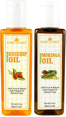 

Park Daniel Premium Rosehip oil and Moringa oil combo of 2 bottles of 100 ml (200ml) Hair Oil(200 ml)