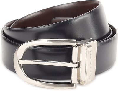 

Louis Philippe Men Formal Black, Brown Genuine Leather Belt