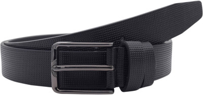 

Baluchi Men Formal Black Artificial Leather Belt