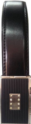 

Revo Men Formal Black Genuine Leather Reversible Belt