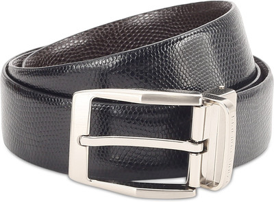 

Louis Philippe Men Formal Black, Brown Genuine Leather Belt