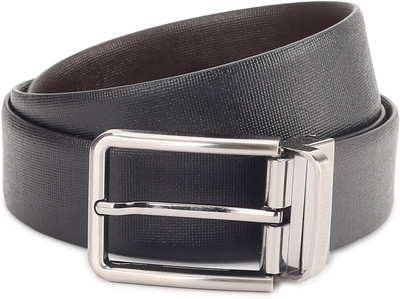 

Louis Philippe Men Formal Black, Brown Genuine Leather Belt