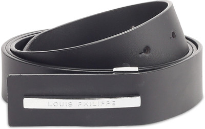 

Louis Philippe Men Formal Black Genuine Leather Belt