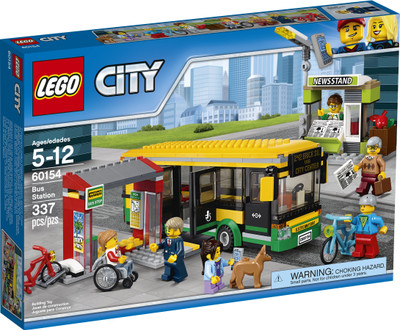 

Lego Bus Station (337 Pcs)(Multicolor)