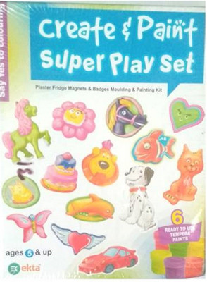 

P17 collection create & paint super play set for kids Board Game