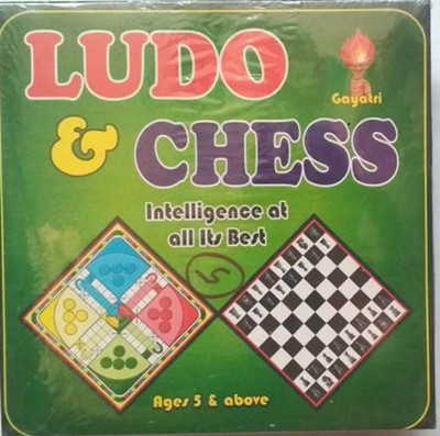 

P17 collection Chess with ludo for kids Board Game