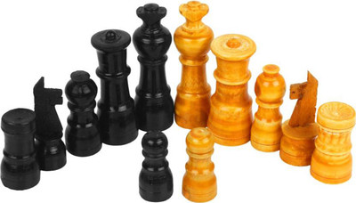 

Monika Sports 32 pc wooden chess pawns Board Game