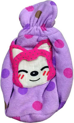 

Shoppernation Kids Fabric Made Random Design Bottle Cover(Multicolor
