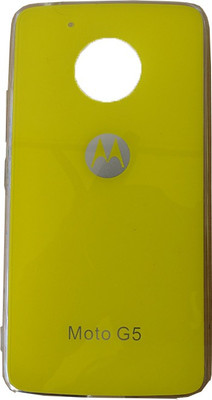 Nwt Back Cover for Motorola Moto G5(Yellow, Hard Case)