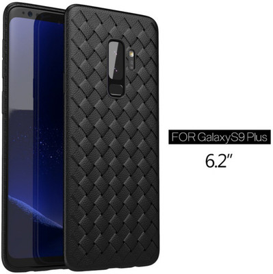 CASE CREATION Back Cover for Samsung S9 Plus 2018(Black, Dual Protection, Silicon, Pack of: 1)