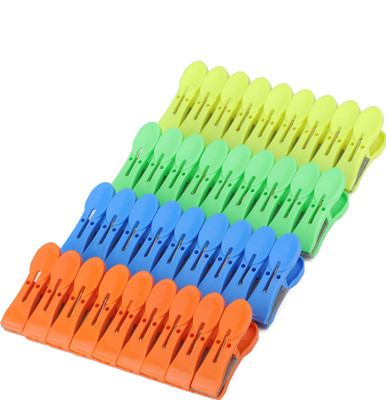 KVG Plastic Cloth Clips(Multicolor Pack of 36)