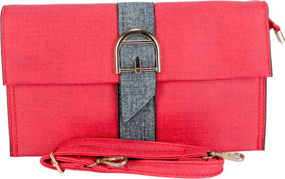 

Daks Casual Red Clutch