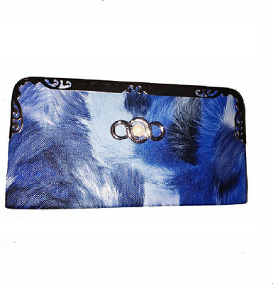 

site teccho Casual Blue, Black, White Clutch, Black;blue;white
