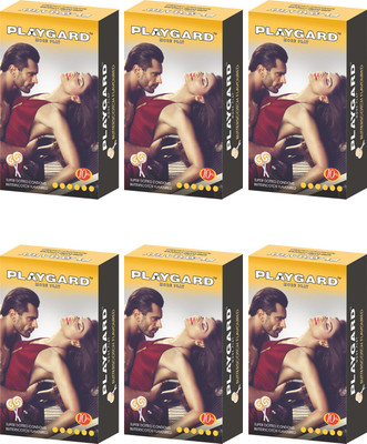 Playgard Butterscotch Condom(Set of 6, 60S)