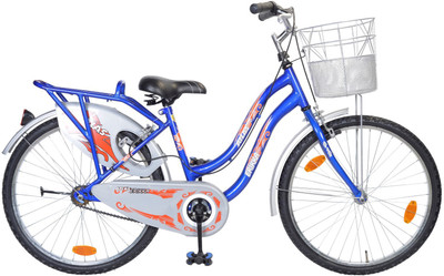 

Atlas Erikka IBC Bike For Teens Blue&Silver 24 T Girls Cycle/Womens Cycle(Single Speed, Blue)