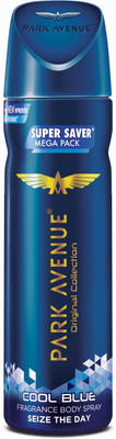 

Park Avenue Mega Pack Cool Blue Deodorant Spray - For Men(250 ml)
