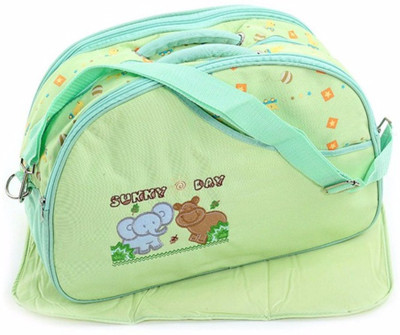 

Mummamia Outing Mama Shoulder Diaper Bag (Green) Messenger Diaper Bag(Green)