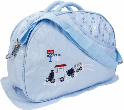 

Mummamia Outing Mama Shoulder Diaper Bag (Blue) Messenger Diaper Bag(Blue)