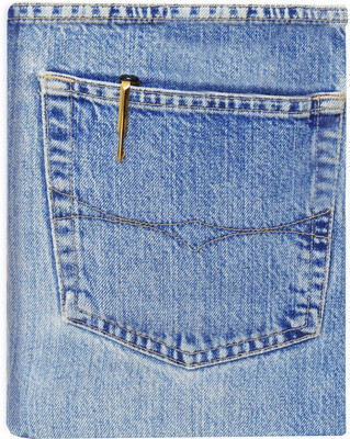 

Denim Decor Regular Diary(Denim, Multicolor)