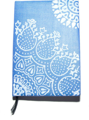 

GiftAbled A5 Note Book(Handcrafted Silk Diary, Multicolor)