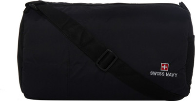 

SWISS NAVY Fitness Tote Travel Duffel Bag(Black)