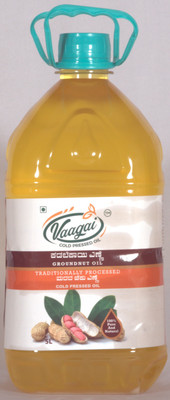 

Vaagai Cold (Vaagai Wood) Pressed Groundnut Oil Plastic Bottle(5 L)