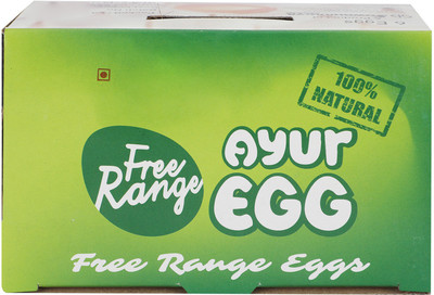 

Ayur Free Range Hen White Eggs(6 Units)