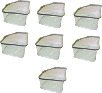 

Addyz Plain Pack of 7 Pieces High Quality Transparent Latest stylish Blouse Cover Storage Bag Garment Cover(Transparent)