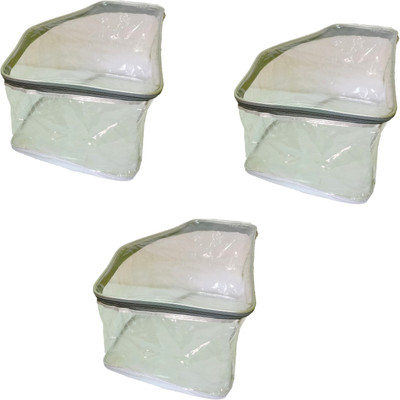 

Addyz Plain Pack of 3 Pieces High Quality Transparent Latest stylish Blouse Cover Storage Bag Garment Cover(Transparent)