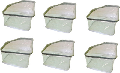 

Addyz Plain Pack of 6 Pieces High Quality Transparent Latest stylish Blouse Cover Storage Bag Garment Cover(Transparent)