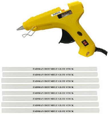 

FADMAN yellow 60 Watt ON OFF Switch Indicator With 8 Sticks Standard Temperature Corded Glue Gun (11 mm) Standard Temperature Corded Glue Gun(11 mm)