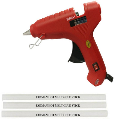 

FADMAN red 60 Watt ON OFF Switch Indicator With 3 Sticks Standard Temperature Corded Glue Gun (11 mm) Standard Temperature Corded Glue Gun(11 mm)