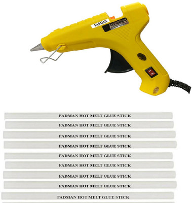 

FADMAN yellow 60 Watt ON OFF Switch Indicator With 9 Sticks Standard Temperature Corded Glue Gun (11 mm) Standard Temperature Corded Glue Gun(11 mm)