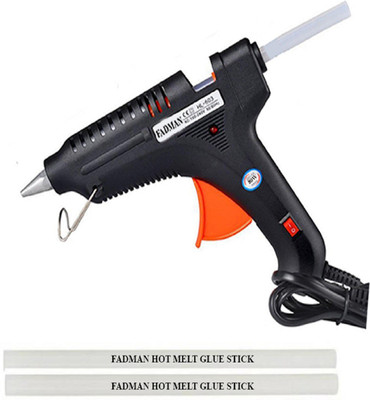 

FADMAN Watt Hot Melt Glue Gun With On Off Switch and Indicator Free 2 Glue sticks Standard Temperature Corded Glue Gun (11 mm) Standard Temperature Corded Glue Gun(11 mm)