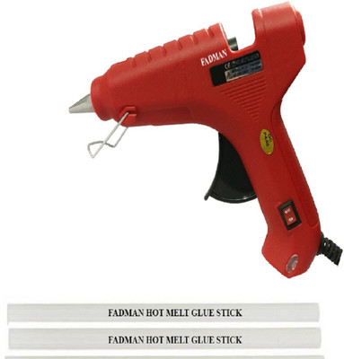 

FADMAN red 60 Watt ON OFF Switch Indicator With 2 Sticks Standard Temperature Corded Glue Gun (11 mm) Standard Temperature Corded Glue Gun(11 mm)