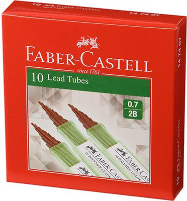 

Faber-Castell Graphite 2B/0.7mm Pencil(Pack of 10)