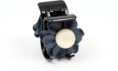 

Suhaavi Korean Clutcher with Big Pearl Hair Claw(Black)
