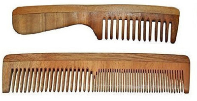 

Prime Neem Wood Comb 100% Handemade Anti-Dandruff Comb (Model No 2, Model no 4)