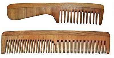 

Raaya Wooden Neem Comb For Control Hair Fall Model No (2 & 4)