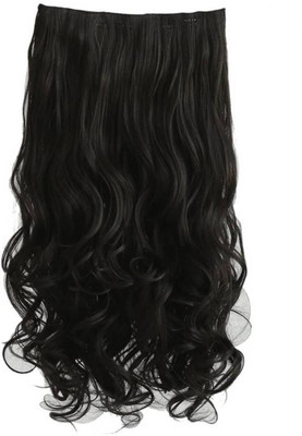 

Osking Curly / Wavy Full Head Clip In Extensions - Premium Quality- Natural Black Hair Extension