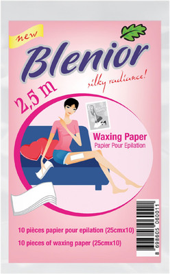 

Blenior BLEN WAXING PAPER 10 SHEETS Strips(10 g)