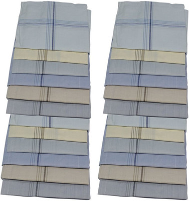 Ishaya Stores Multi SW Formal Handkerchief Pack Of 24 [ Multicolor ] Handkerchief(Pack of 24)